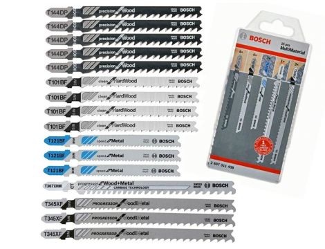 BOSCH BRZESZCZOT T ZESTAW MULTIMATERIAL 15szt. 2607011438