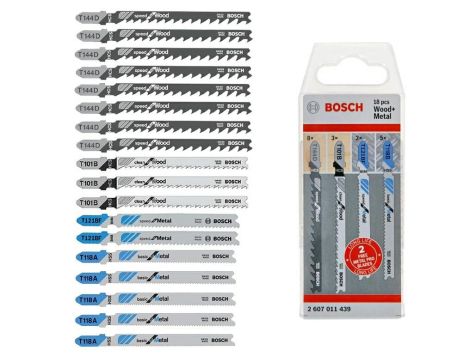 BOSCH BRZE.T ZEST.EUU WOOD/METAL 16+2szt 2607011439