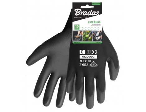 BRADAS RĘKAWICE ROBOCZE PURE BLACK ROZ. 11 - 2
