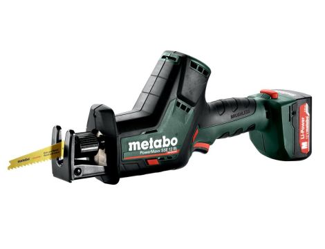 METABO PIŁA SZABLASTA POWERMAXX SSE 12 BL 2x2,0Ah METABOX