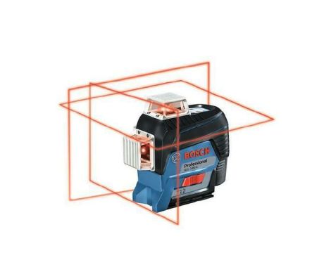 BOSCH LASER PŁASZCZYZNOWY GLL 3-80 C +UCHWYT BM 1 1x2,0Ah LB 0601063R02