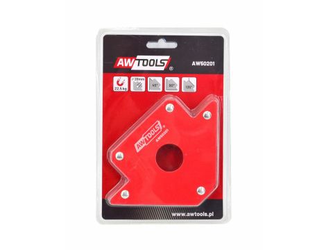 AWTOOLS KĄTOWNIK SPAWALNICZY MAGNETYCZNY 22,5KG.102x155x17