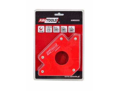 AWTOOLS KĄTOWNIK SPAWALNICZY MAGNETYCZNY 34,0KG.122x190x25