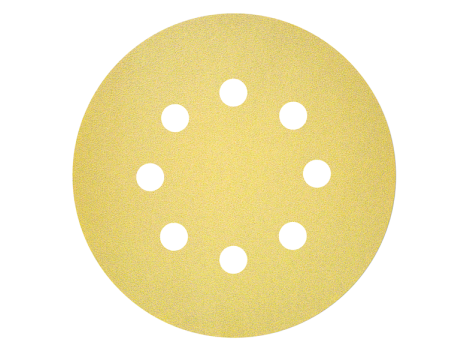 KRĄŻEK 125mm C450  gr.120, 50szt. 8 OTWORÓW 2608621743