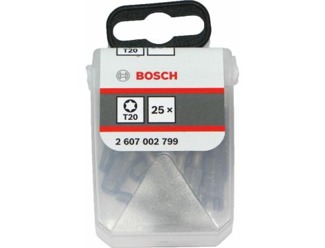 BOSCH KOŃCÓWKA WKRĘCAJĄCA EXH T20 x 25mm   25szt. 2607002799