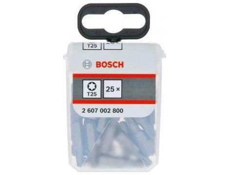 BOSCH KOŃCÓWKA WKRĘCAJĄCA EXH T25 x 25mm   25szt. 2607002800