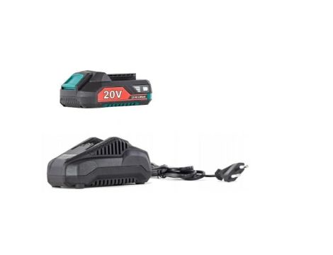 NAC ZESTAW ŁADOWARKA I AKUMULATOR 20V 2Ah B-20-BC-LI