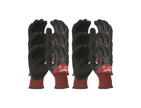 MILWAUKEE RĘKAWICE ODPORNE NA PRZECIĘCIA - ZIMOWE - POZ. 3 - ROZM M/8 - 12 SZT. %%%