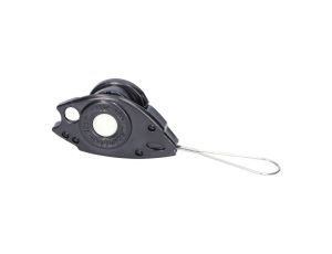 Uchwyt odciągowy FTTH, do kabli światłowodowych Extralink Fish 2011