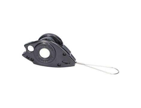 Uchwyt odciągowy FTTH, do kabli światłowodowych Extralink Fish 2011