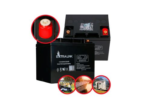 Akumulator VRLA AGM 12V 40Ah (żywotność 3-5 lat) EX.9779