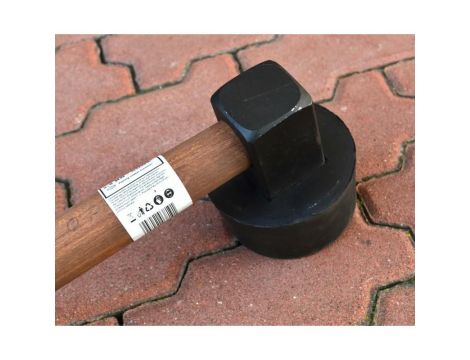AWTOOLS MŁOTEK BRUKARSKI 1,5KG GUMA WULKANIZOWANA - 4