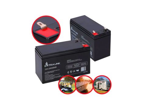 Akumulator VRLA AGM 12V 7,2Ah (żywotność 3-5 lat) EX.6327