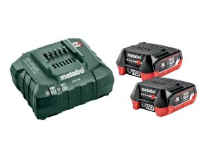 METABO AKUMULATOR 12V 4,0 LiHD x2 +ŁAD. ASC55