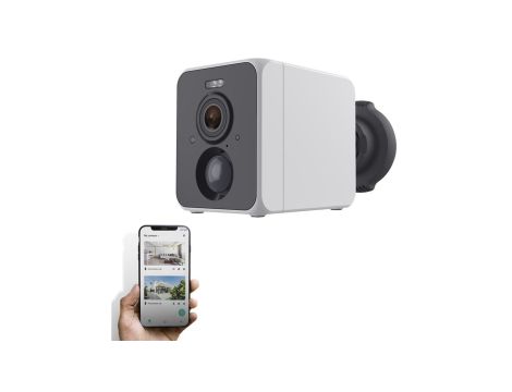 Kamera IP 2,5K, IP65, Akumulator 5000mAh, EC4400 Extralink CubeX80