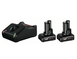 BOSCH AKUMULATOR 12V  6,0Ah 2szt. +ŁADOWARKA GAL 12V-40 1600A01'20