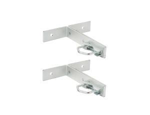 Uchwyt masztu 200mm, z cybantami M8, stal, ocynk Extralink KK200