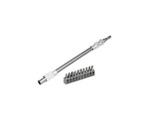 BOSCH PRZEDŁUŻKA ELASTYCZNA DO WKRĘTARKI METALOWA +10 KOŃCÓWEK 2608522376