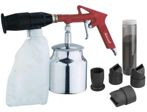 PISTOLET DO PIASKOWANIA  Z ODZYSKIEM PIASKU GIGANT