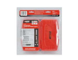 AWTOOLS ZESTAW BITÓW KOŃCÓWEK WKRĘTAKOWYCH S2 45cz. - image 2