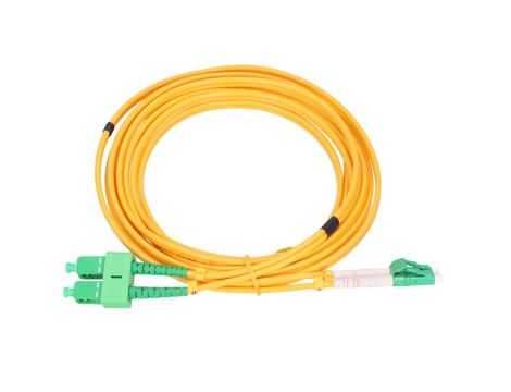 Patchcord Jednomodowy, Duplex, 9/125um, 3mm, 3m Extralink SC/APC-LC/APC