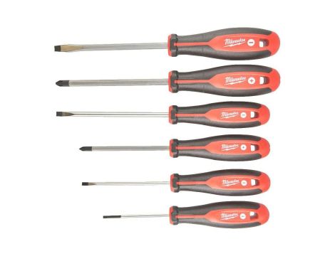 MILWAUKEE WKRĘTAKI ZESTAW 6szt. (SL&PH) - 2