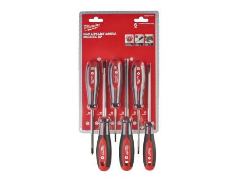 MILWAUKEE WKRĘTAKI ZESTAW 6szt. (SL&PH)