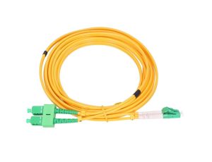 Patchcord Jednomodowy, Duplex, 9/125um, 3mm, 10m Extralink SC/APC-LC/APC