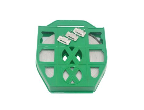 Taśma ze stali nierdzewnej do mocowania na słupach energetycznych, 20mm x 0,7mm, 50m Extralink F207 SS202