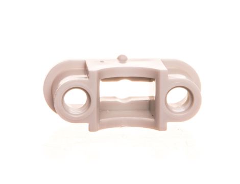 SONATA Gniazdo podwójne z/u z przesłonami czarny metalik GP-2RZP/33