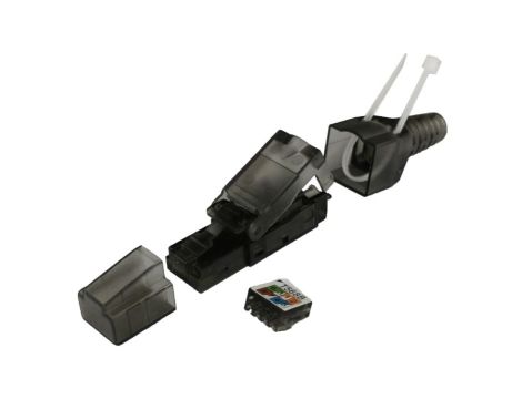 Wtyk RJ45 UTP kat.6 PoE+, beznarzędziowy na gruby drut 22-24 AWG ALANTEC WT112