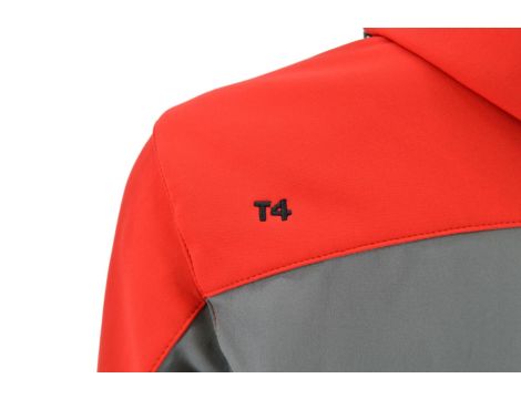 AWTOOLS KURTKA SOFTSHELL BLUZA T4/ CZERWONO-SZARA/ S - 6