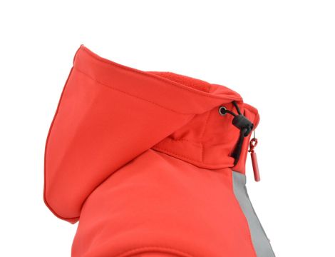 AWTOOLS KURTKA SOFTSHELL BLUZA T4/ CZERWONO-SZARA/ XXXL - 7