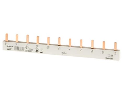 Szyna łączeniowa 3P 10mm2 sztyftowa 11 modułowa (dla RCCV 3+N z lewej strony) pełna izolacja 5ST3667