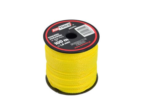 AWTOOLS SZNUREK MURARSKI 100m / 1,5mm 12szt.