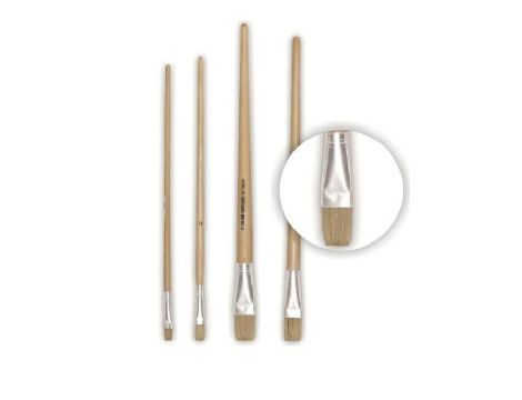 PĘDZEL PASKOWIEC  6mm PŁASKI