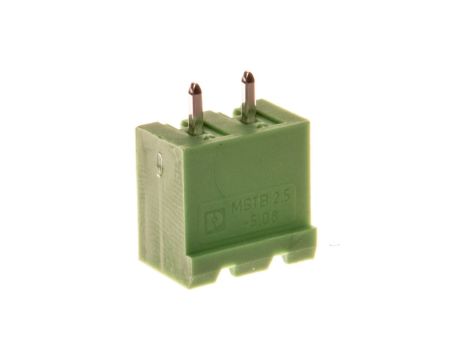 Gniazdo pinowe 2P 320V 12A zielone MSTBVA 2,5/ 2-G-5,08 1755736 /250szt./