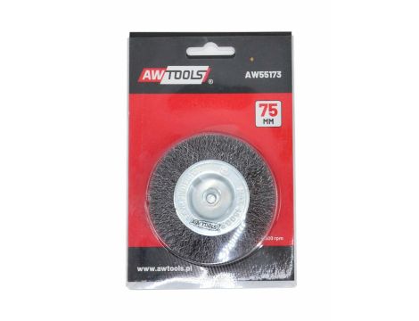AWTOOLS SZCZOTKA TARCZOWA TRZPIENIOWA 115mm - 2