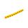 Oznacznik do złączek EZ-6/21-30 żółty R34RR-02050102700 /100szt./