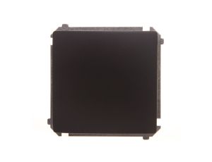Simon Basic Przycisk pojedynczy zwierny bez piktogramu (moduł) 10AX 250V grafit matowy BMP1.01/28