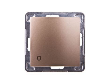 IMPRESJA Przycisk /światło/ złoty metalik ŁP-5Y/m/28