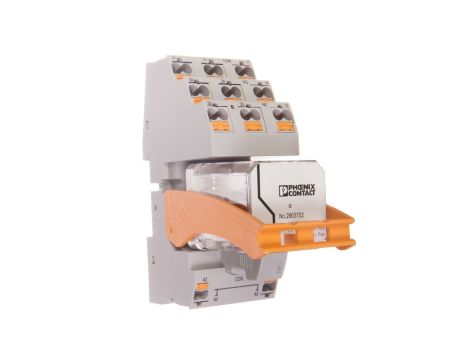 Przekaźnik interfejsowy z zaciskami push-in 3P 10A 24V DC RIF-4-RPT-LDP-24DC/3X21 2903278 /5szt./