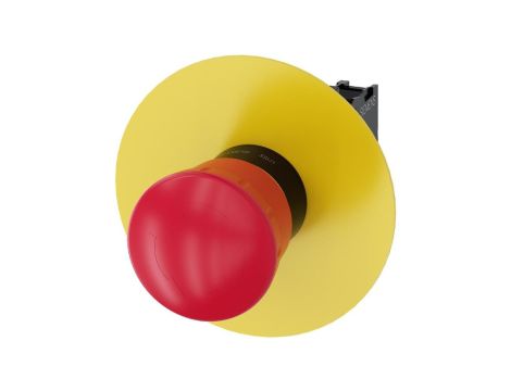 Przycisk bezpieczeństwa kpl 22mm tworzywo czerwony 1R przez obrót etykieta bez inskrypcji IP69k SIRIUS ACT 3SU1100-1HB20-1CF0