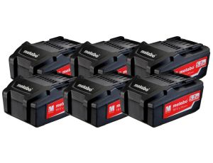 METABO ZESTAW AKUMULATORÓW 6x18V 5,2Ah