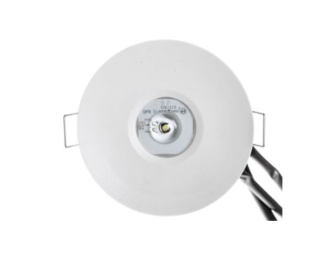 Oprawa awaryjna AXP IP65/20 LED 3W 375lm (opt. otwarta) 3h jednozadaniowa AT biała AXPO/3W/B/3/SE/AT/WH