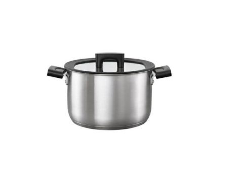 FISKARS GARNEK Z POKRYWKĄ 5L  HARD FACE STEEL