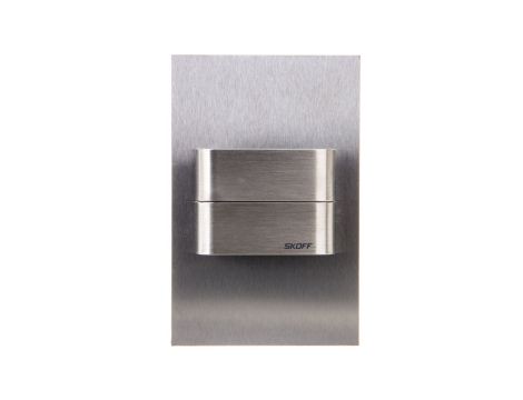 Oprawa przyschodowa DUO TANGO Short LED Light 10 V DC 1,6 W IP 66 3000 K szlif Inox