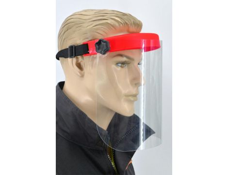 AWTOOLS PRZYŁBICA OCHRONNA  CZERWONA