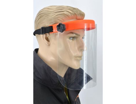 AWTOOLS PRZYŁBICA OCHRONNA POMARAŃCZOWA