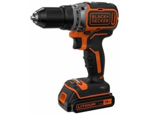 BLACK+DECKER WKRĘTARKA 18V BL186KB 52Nm 2x1,5Ah BL